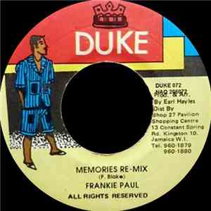 Frankie Paul - Memories Re-Mix