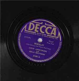 Louis Armstrong And Mills Brothers - Boog-It / Cherry
