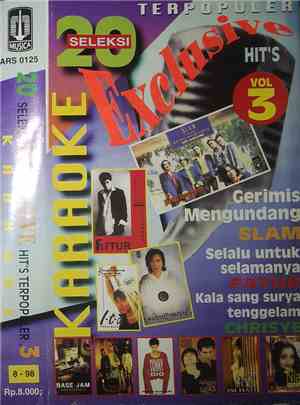 Various - 20 Seleksi Exclusive Hits Terpopuler Vol.3 - Karaoke