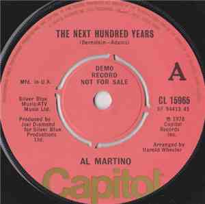 Al Martino - The Next Hundred Years