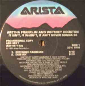 Aretha Franklin And Whitney Houston - It Isn't, It Wasn't, It Ain't Never G ...
