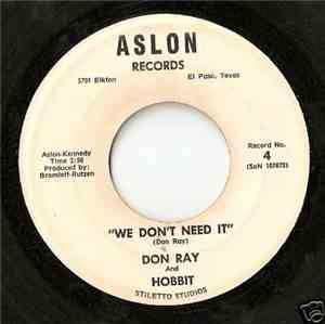 Don Ray And Hobbit - You Send Me - We Don't Need It