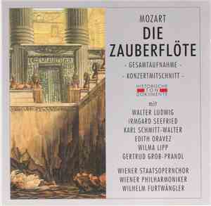 Mozart, Furtwängler - Die Zauberflöte - Gesamtaufnahme Salzburg 1949