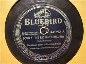 Washboard Sam And His Washboard Band - Down At The Bad Man's Hall/ Little L ...