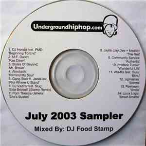 DJ Food Stamp - July 2003 Sampler