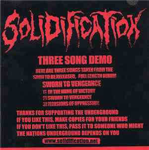 Solidification - Three Song Demo