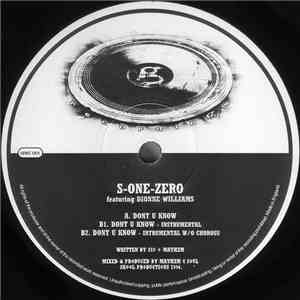 S-One-Zero - Don't U Know