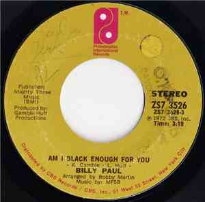 Billy Paul - Am I Black Enough For You