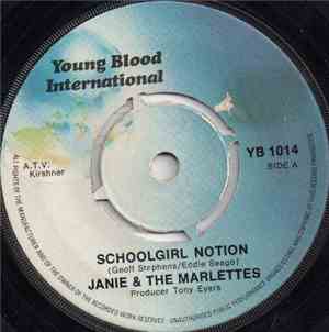 Janie & The Marlettes - Schoolgirl Notion