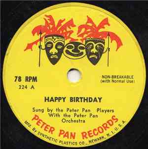 Peter Pan Players With The Peter Pan Orchestra - Happy Birthday