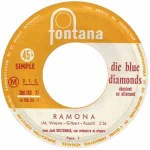 Die Blue Diamonds - Ramona / Liebe Mich!
