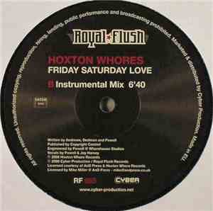 Hoxton Whores - Friday Saturday Love