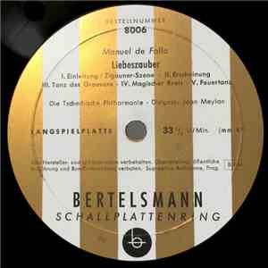 Jean Meylan, The Czech Philharmonic Orchestra, Roger Désormière - Liebeszau ...