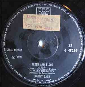 Johnny Cash - Flesh And Blood / This Side Of The Law