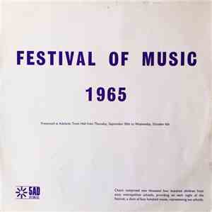 Various - Festival Of Music 1965
