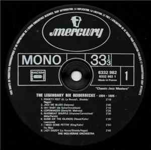 Bix Beiderbecke - The Legendary Bix Beiderbecke  1924-1925