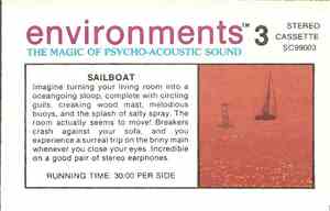 No Artist - Environments 3 (Wood-Masted Sailboat)
