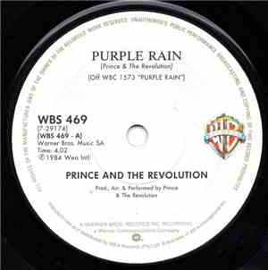 Prince And The Revolution - Purple Rain