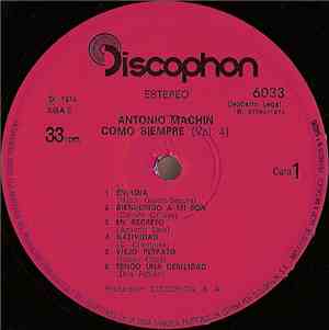 Antonio Machin - Como Siempre Vol. 4