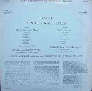Bach, L'Orchestre De La Suisse Romande, Ansermet - Suites No.2 & 3