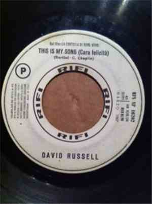 David Russell  / I Giganti - This Is My Song (Cara Felicità) / Proposta