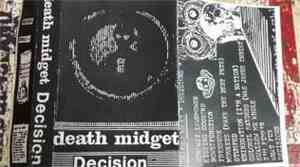 Death Midget - Decision - Demo Tape