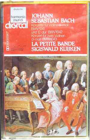 Johann Sebastian Bach, La Petite Bande · Sigiswald Kuijken - Konzerte Für V ...