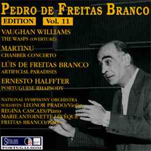 Pedro de Freitas Branco – Vaughan Williams, Martinu, Luís de Freitas Branco ...
