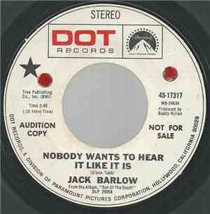 Jack Barlow - Nobody Wants To Hear It Like it Is