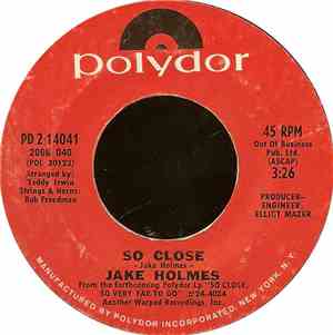 Jake Holmes - So Close