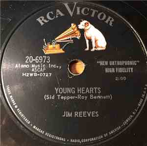 Jim Reeves - Young Hearts / Two Shadows On Your Window