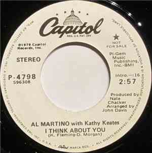 Al Martino With Kathy Keates - I Think About You