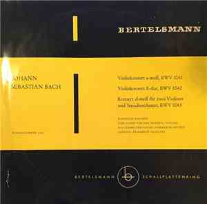 Johann Sebastian Bach, Reinhold Barchet, Das Südwestdeutsches Kammerorchest ...