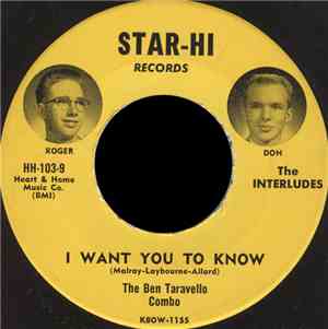 The Ben Taravello Combo - I Want You To Know
