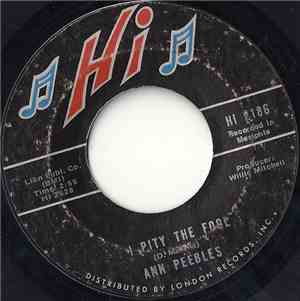 Ann Peebles - I Pity The Fool