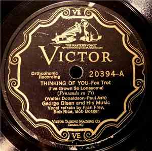 George Olsen And His Music / Ben Pollack And His Californians - Thinking Of ...