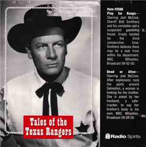 No Artist - Tales Of The Texas Rangers (Play For Keeps / Dead Or Alive)