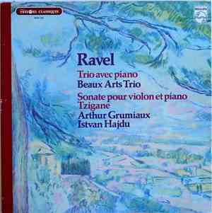 Ravel, Menahem Pressler, Daniel Guilet, Bernard Greenhouse, Beaux Arts Trio ...
