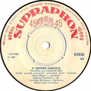 Karel Höger - O Červené Karkulce / O Perníkové Chaloupce