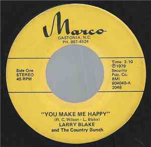 Larry Blake  And The Country Bunch - You Make Me Happy