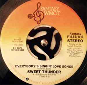 Sweet Thunder - Everybody's Singin' Love Songs