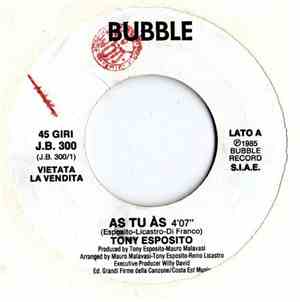 Tony Esposito / Marco Armani - As Tu Às / Per I Tuoi Occhi