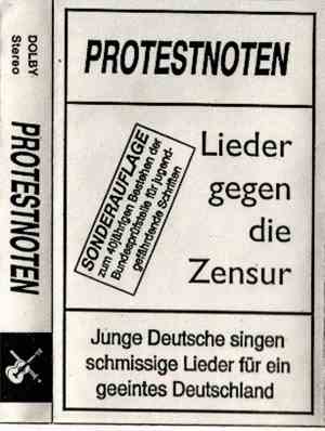 Frank Rennicke - Lieder Gegen Die Zensur - Protestnoten