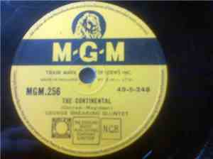 George Shearing Quintet - The Continental / East Of The Sun (West Of The Mo ...