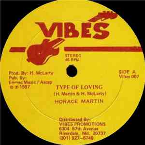 Horace Martin - Type Of Loving