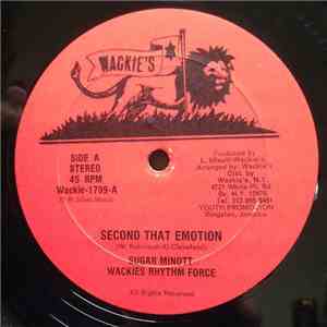 Sugar Minott, Wackie's Rhythm Force - Second That Emotion