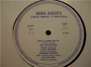Maria Augusta  - Canta Brasil E Portugal