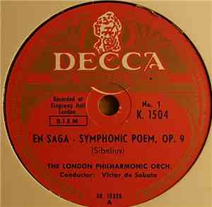 The London Symphony Orchestra - En Saga - Symphonic Poem, Op.9
