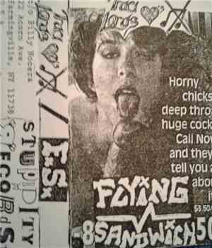Traci Lords Loves Noise / Flying Sandwich - Split