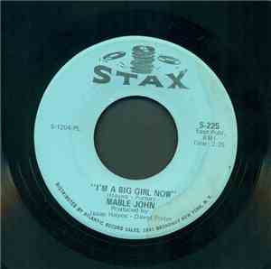 Mable John - I'm A Big Girl Now / Wait You Dog